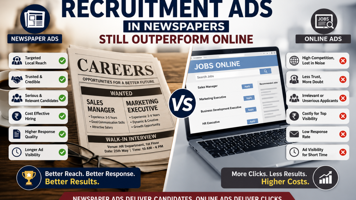 How Recruitment Ads in Newspapers Still Outperform Online