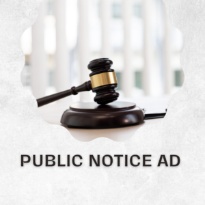 Newspaper Advertisement